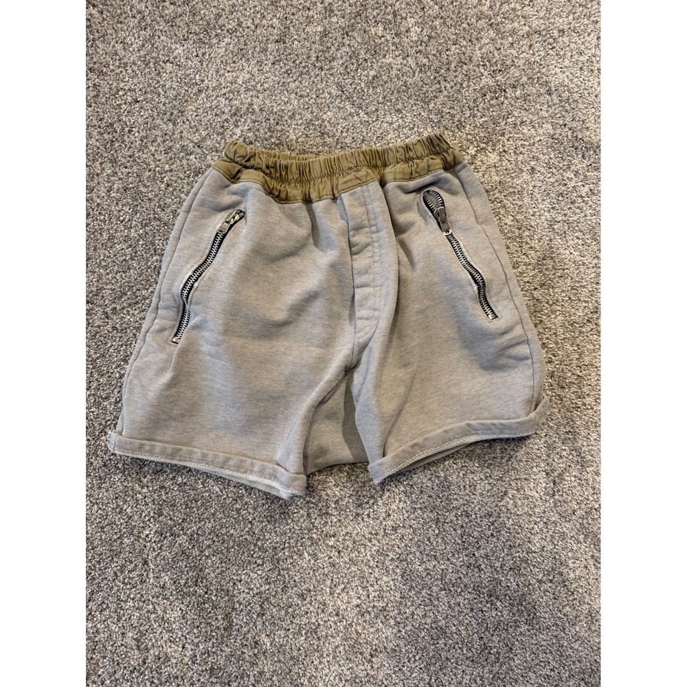 Fear of God Shorts Mens S * Grey Third Collection 2014-2015 Zipper‎ Pocket Sweat